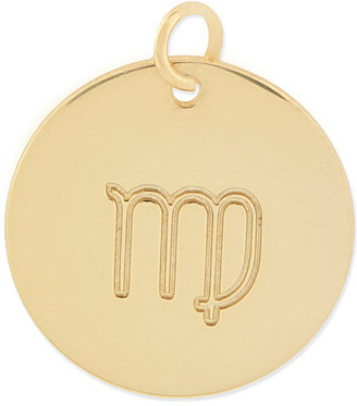 Anna Lou Gold plated virgo disk charm