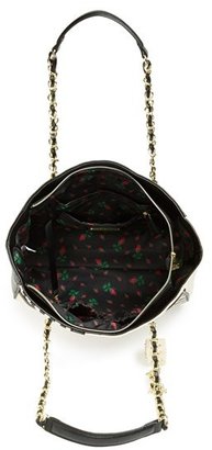 Betsey Johnson Faux Leather Tote