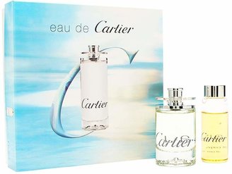 Cartier Eau de by 2 Piece Set Includes: 3.3 oz Eau de Toilette Spray + 3.3 oz All Over Shampoo