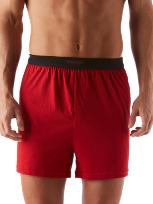 Perry Ellis 3 Pack Solid Knit Boxer