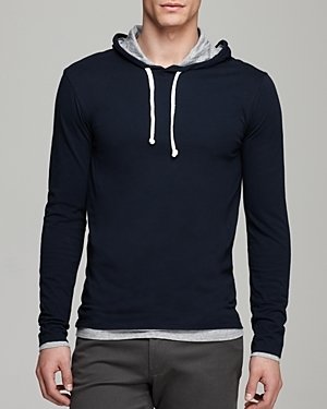 Vince Double-Layer Hoodie