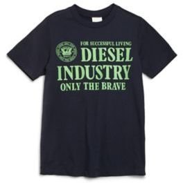 Diesel Toddler's & Little Boy's Industry" Logo Tee