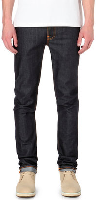Nudie Jeans Grim Tim slim-fit straight organic jeans