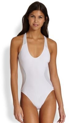 Milly One-Piece Martinique Mesh Swimsuit