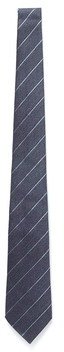 Nobrand Wool and silk stripe tie