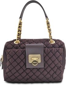 Moschino Quilted Goffrato bowling bag