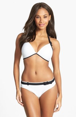 La Blanca 'Let's Bond' Push-Up Halter Bikini Top