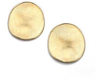Marco Bicego Lunaria 18K Yellow Gold Large Button Earrings