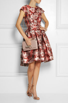 Temperley London Rosa floral-jacquard dress
