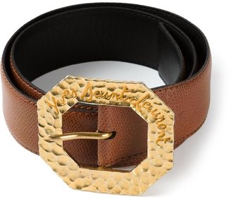 Saint Laurent Vintage large buckle belt