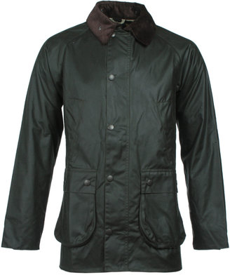 Barbour SL Bedale Sage Green Waxed Slim Fit Jacket