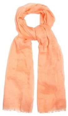 Red Herring Orange solid lofty scarf