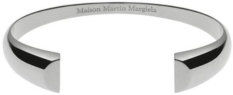 Maison Margiela Medium Silver Chevalière Split Bracelet - X-tra Small Wrist - 10x8mm Table