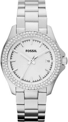 Fossil AM4452 Retro Silver Ladies Bracelet Watch