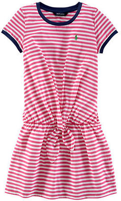 Ralph Lauren CHILDRENSWEAR Striped Cotton Ringer Dress
