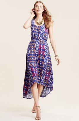 Nordstrom FELICITY & COCO Print High/Low Maxi Dress Exclusive)