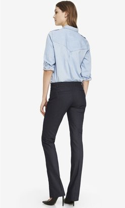 Express Refined Denim Barely Boot Columnist Pant