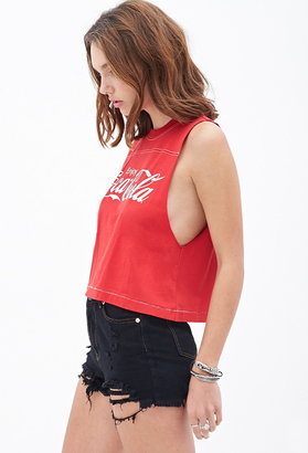 Forever 21 Coca-Cola Muscle Tee