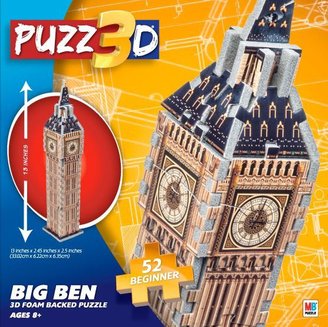 House of Fraser Puzz3d Mini big ben 3d puzzle