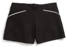 Sally Miller Girl's Piped Woven Shorts