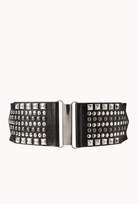 Forever 21 Studded Faux Leather Waist Belt