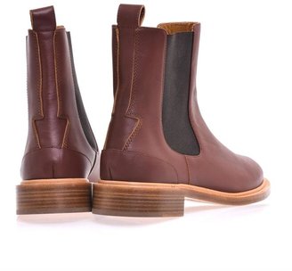 Chloé Leather Chelsea boots
