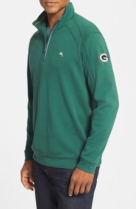 Tommy Bahama 'Green Bay Packers - NFL' Quarter Zip Pima Cotton Sweatshirt
