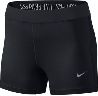 Nike Relay Dri-FIT Foldover Running Compression Boy Shorts - Women's