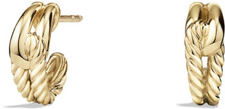 David Yurman Labyrinth Earrings in Gold