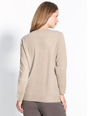 La Redoute CHARMANCE Ladies Cashmere Feel Pearlised Button Cardigan