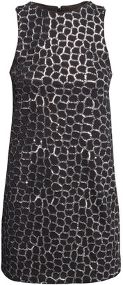 H&M Sequin-embroidered Dress - Black - Ladies
