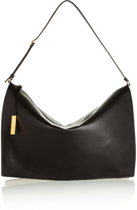 Stella McCartney Beckett faux leather and canvas shoulder bag