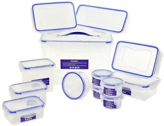 13-Piece Food Storage Containers - Blue