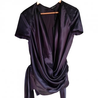 Emporio Armani Draped Silk Top