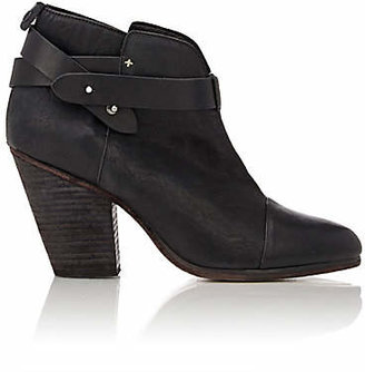 Rag & Bone Women's Harrow Leather Ankle Boots - Black