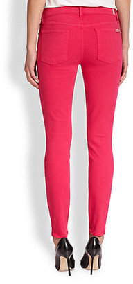 7 For All Mankind The Slim Illusion Ankle Skinny Jeans