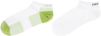 Calvin Klein 2 pack trainer sock