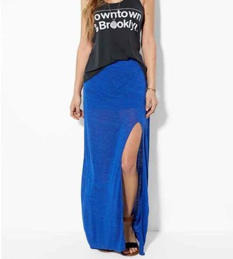American Eagle AE Front Slit Maxi Skirt