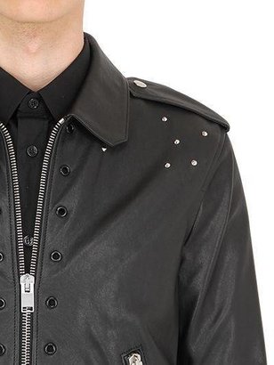 Saint Laurent Studded Leather Jacket