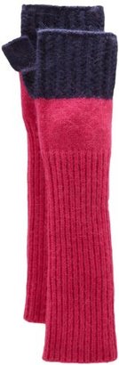 Laundry by Shelli Segal Women's Fingerless Color Block Glove, Hotty Multi, One Size