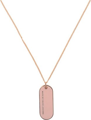 Marc by Marc Jacobs Modern Logo necklace