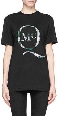 McQ Tartan logo T-shirt