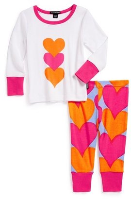 Marimekko 'Tirsat' Two-Piece Pajamas (Baby Girls)