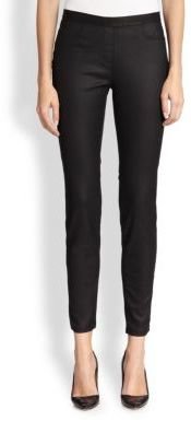 Eileen Fisher The Fisher Project Coated Stretch Skinny Pants