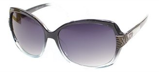 XOXO Slick Grey Blue Fashion Sunglasses Grey Gradient Lens