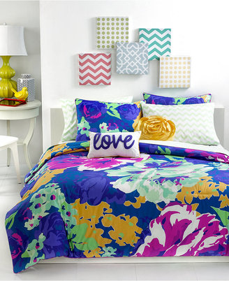 Isabella Collection CLOSEOUT! Teen Vogue Floral Twin Comforter Set