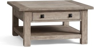 Pottery Barn Benchwright 36" Square Coffee Table