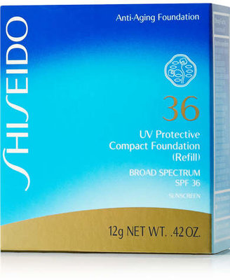 Shiseido Spf36 Uv Protective Compact Foundation Refill - Medium Ivory