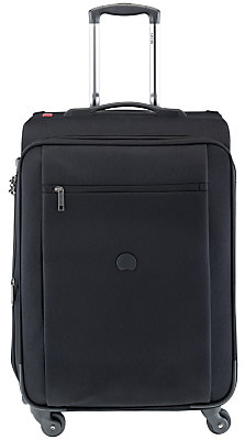 Delsey Montmartre 4-Wheel 65cm Medium Suitcase, Black