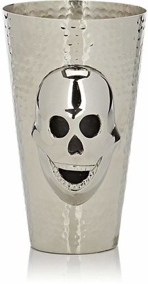 Thomas Laboratories Fuchs Skull Silver-Plated Cocktail Shaker